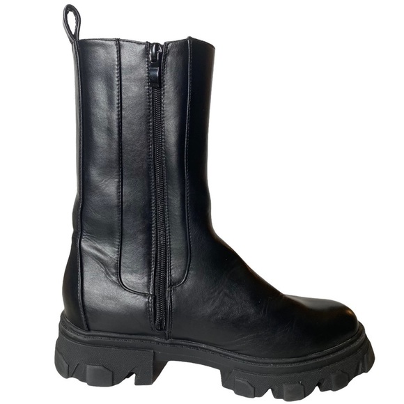 Chunky Heel Boots. Size UK 7 - Picture 1 of 9